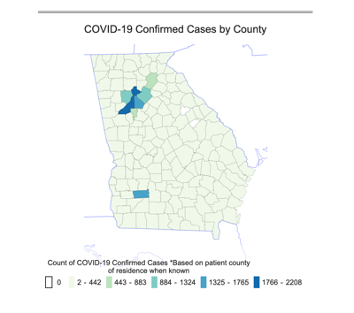 Tuesday noon update: Georgia Department of Public Health releases ...