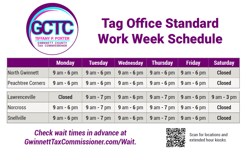 Gwinnett Tax Commissioner Tiffany Porter announces ...