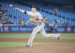 brach orioles braves gwinnettdailypost toronto inning pitch ontario