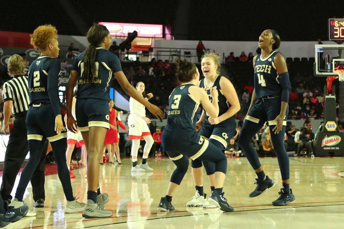 Georgia Tech Women S Basketball Routs Uga Wins For First Time In
