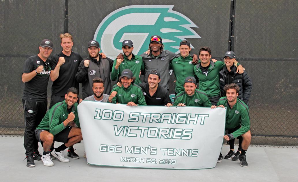 Ggc Men S Tennis Runs Winning Streak To 100 Straight Matches