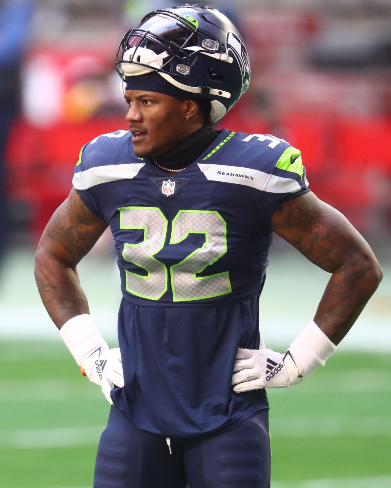 Chris carson hot sale seahawks jersey