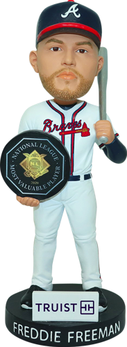 Freddie Freeman MVP bobblehead highlights Atlanta Braves' 2021 promotional  giveaways, Sports