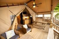 Glamping at Margaritaville at Lanier Islands offers breathtaking views, chance to get away