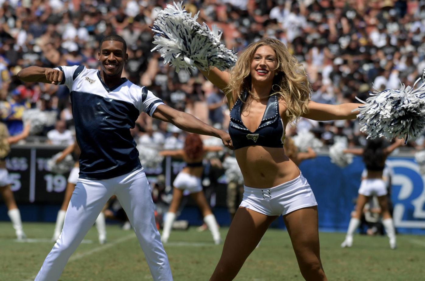 Rams make NFL history with male cheerleaders at Super Bowl LIII