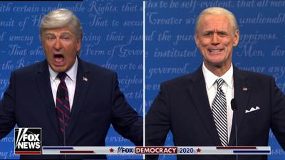 Snl Returns With Alec Baldwin S Donald Trump Taking On Jim Carrey S Joe Biden Entertainment Gwinnettdailypost Com