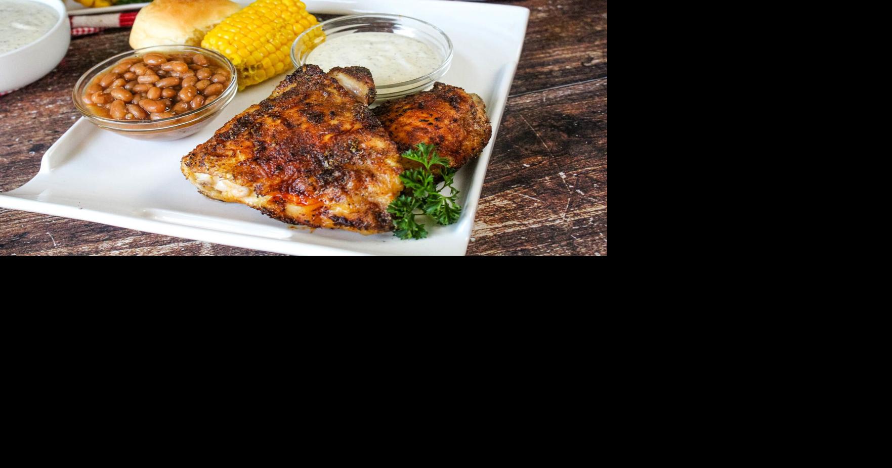 RECIPE Grill Chicken Thighs with White Barbecue Sauce Daily
