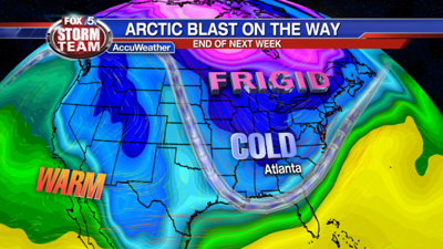 Arctic blast to arrive in Georgia next week | News | gwinnettdailypost.com