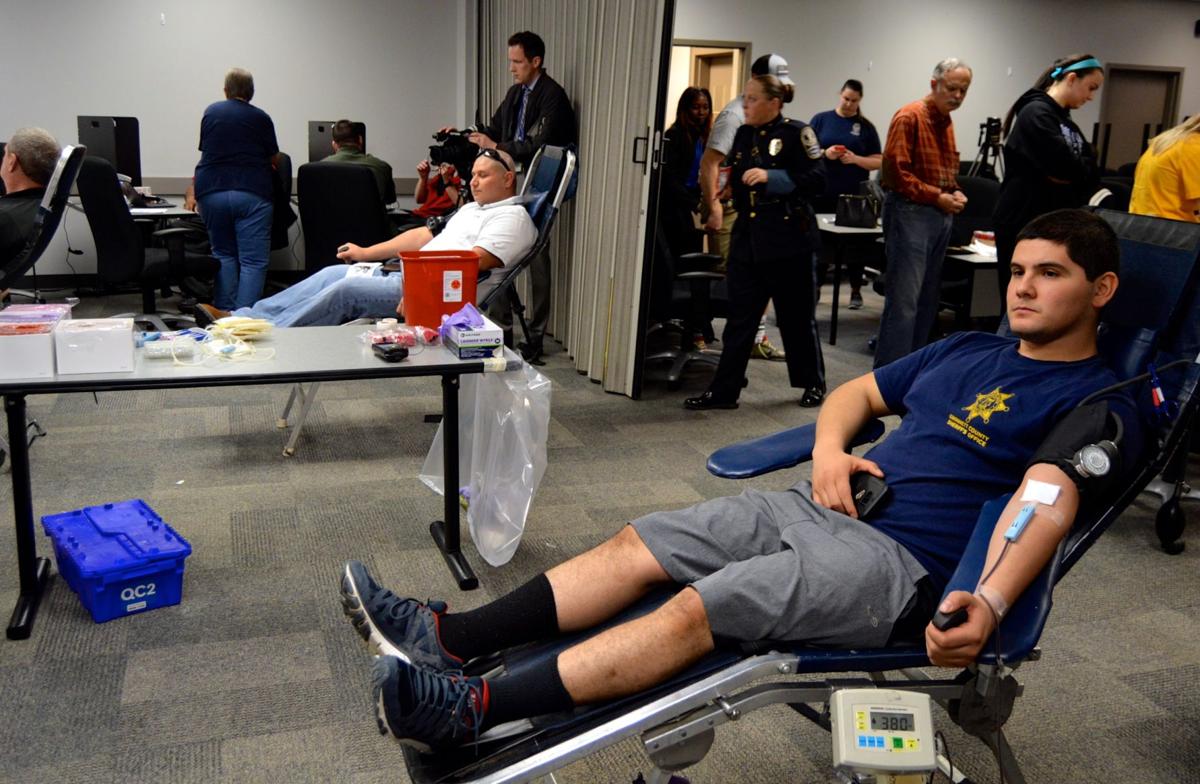 Gwinnett County Sheriff’s Office blood drive honors Officer Antwan Toney, his ‘humanitarian’ nature