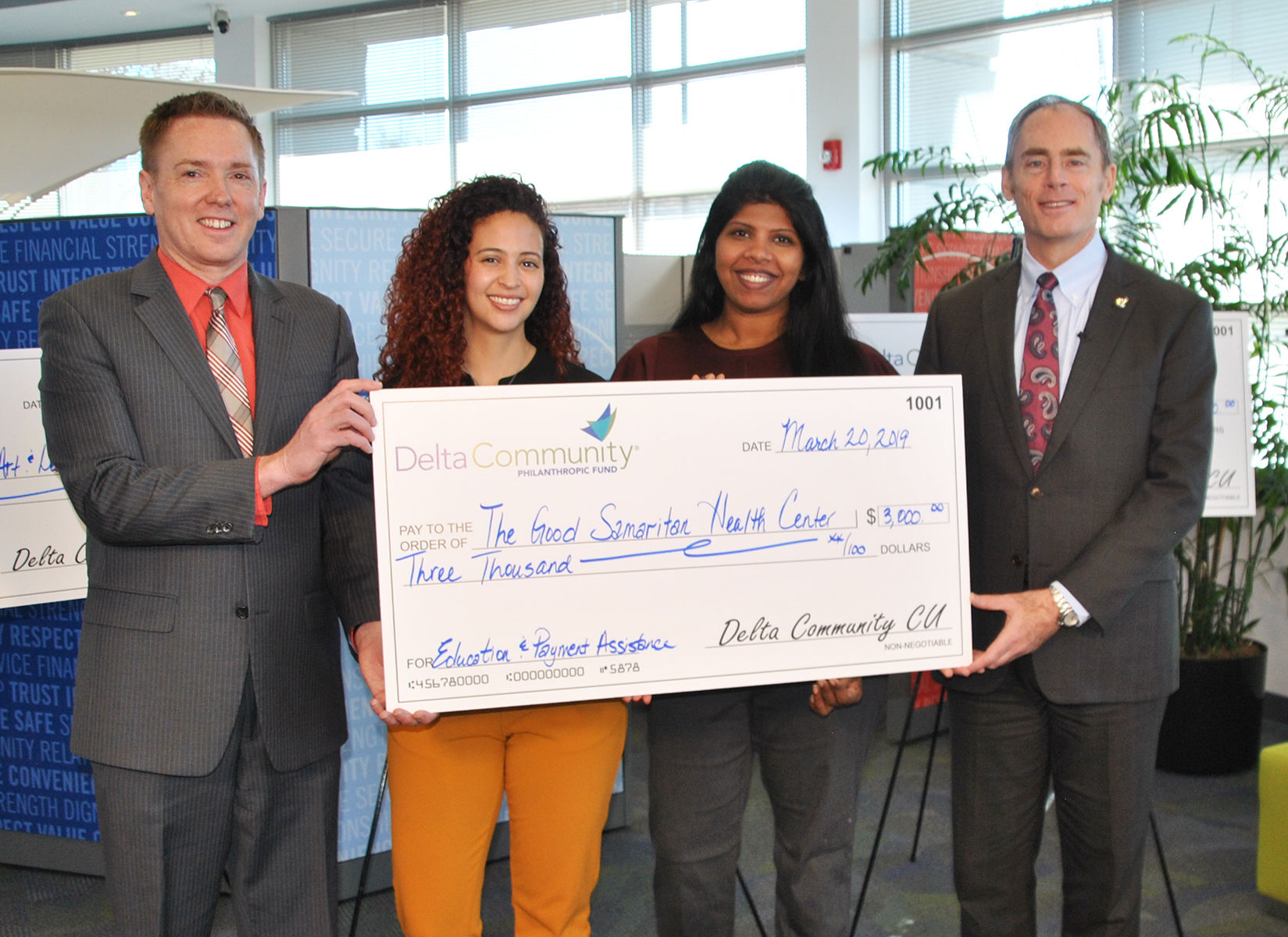 Delta Community Credit Union awards 11 500 to Gwinnett charities