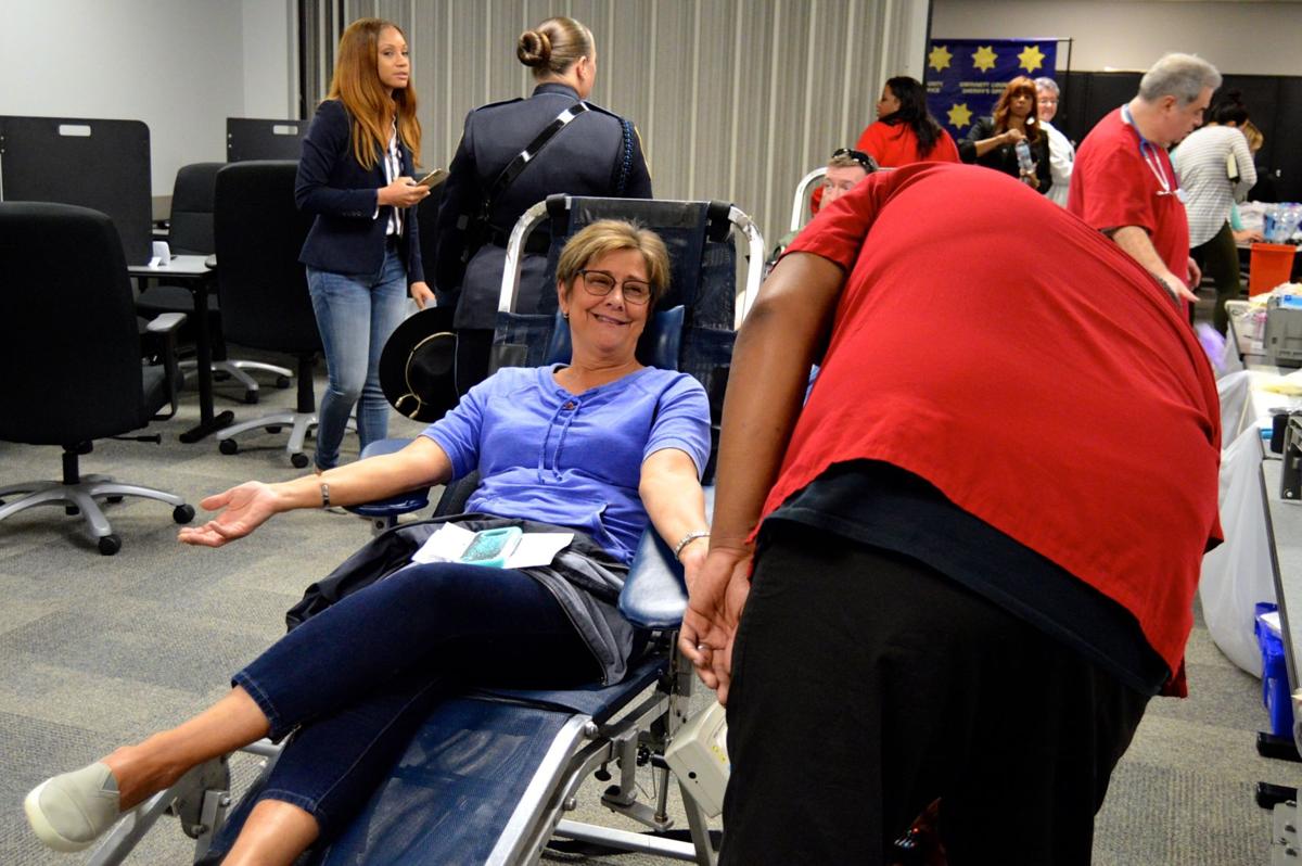 Gwinnett County Sheriff’s Office blood drive honors Officer Antwan Toney, his ‘humanitarian’ nature