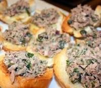 Tuna Crostini