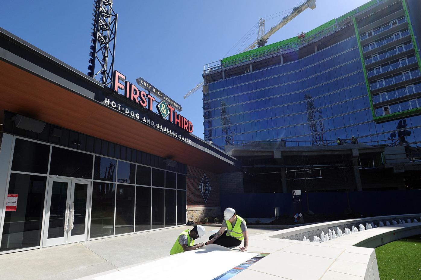 AJC 360  View from Braves' Chop House at SunTrust Park 