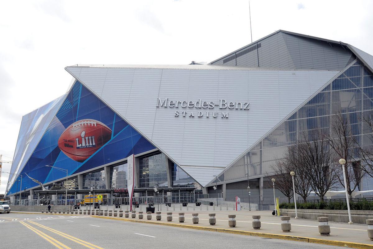 Photos Super Bowl Liii Preparations Inside And Around Mercedes Benz Stadium In Atlanta Slideshows Gwinnettdailypost Com Photos Super Bowl Liii Preparations Inside And Around Mercedes Benz Stadium In Atlanta Slideshows Gwinnettdailypost Com