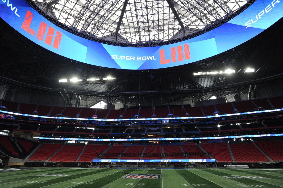 Photos Super Bowl Liii Preparations Inside And Around Mercedes Benz Stadium In Atlanta Slideshows Gwinnettdailypost Com Photos Super Bowl Liii Preparations Inside And Around Mercedes Benz Stadium In Atlanta Slideshows Gwinnettdailypost Com