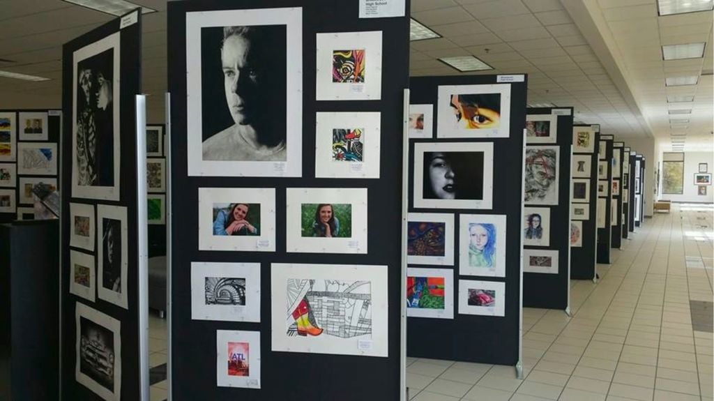 Annual art exhibit on display at GCPS district office 