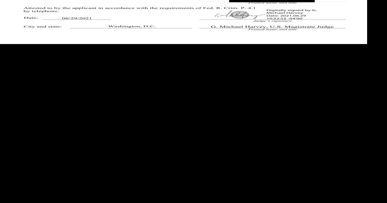Jonathan Davis Laurens arrest documents