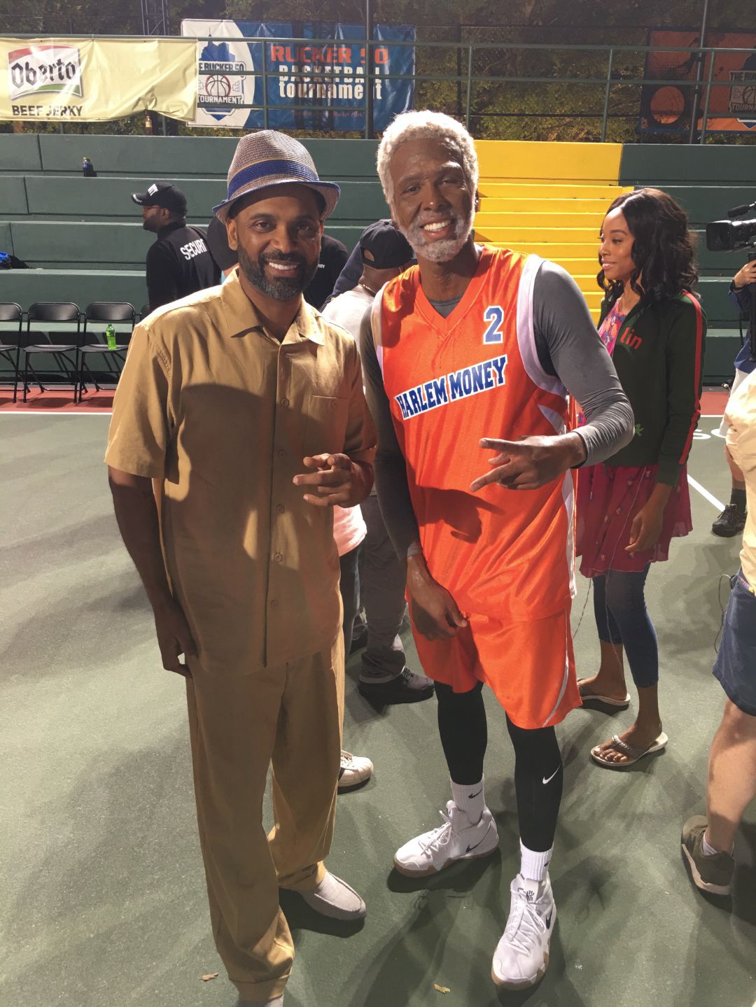 basketball players in the movie uncle drew
