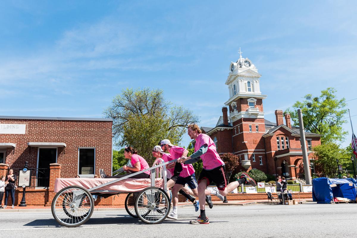 Family Promise Bed Race runs through Lawrenceville Square | News