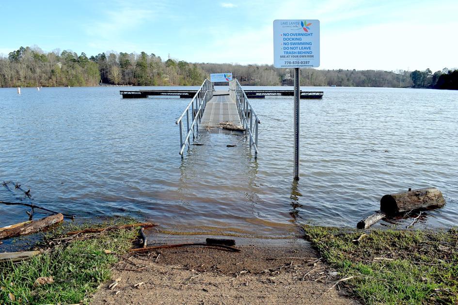 Wet Winter Pushing Lake Lanier To Rare High Levels News