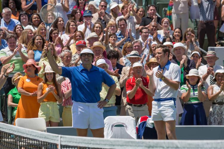See Emma Stone, Steve Carell's 'Battle of the Sexes' Tennis Bout