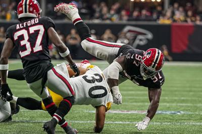 Draft position hinges on Atlanta Falcons' final two games, Sports