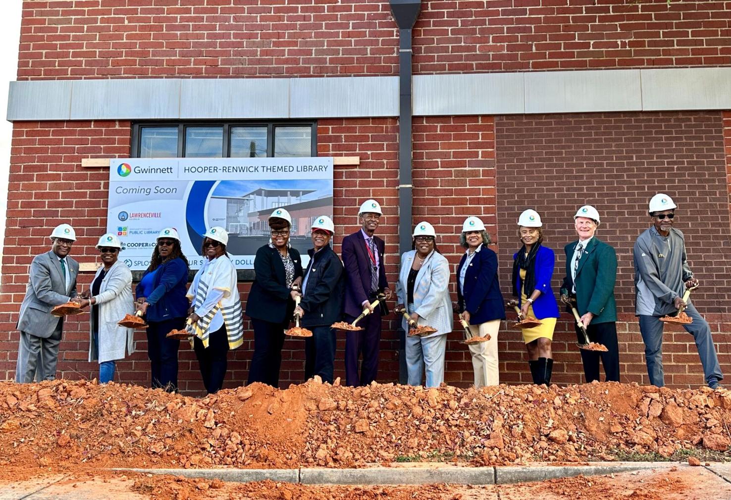 PHOTOS Groundbreaking for the HooperRenwick library branch