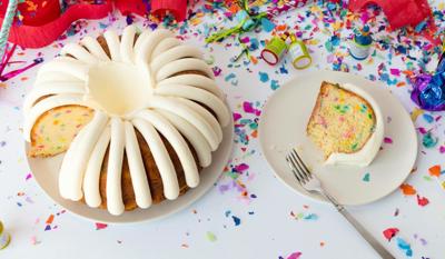 Confetti Mini Bundt Cakes