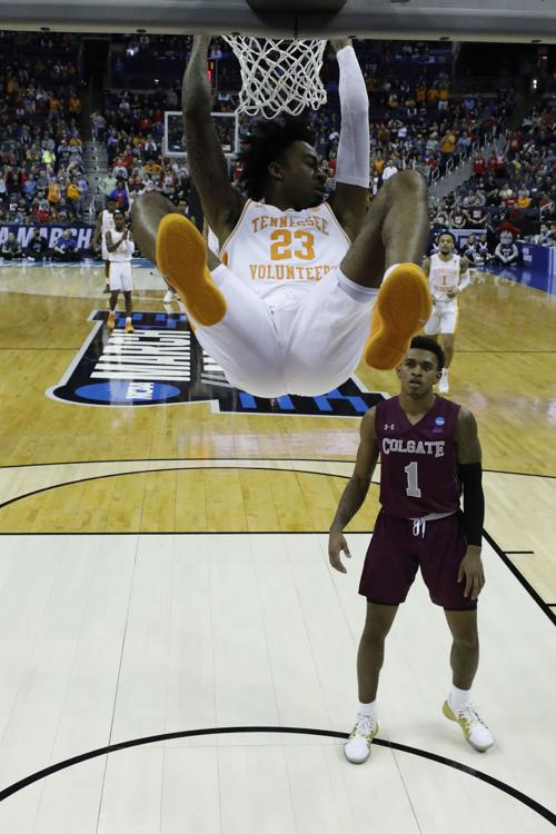 Ncaa Basketball Ncaa Tournament Colgate Raiders Vs The Tennessee