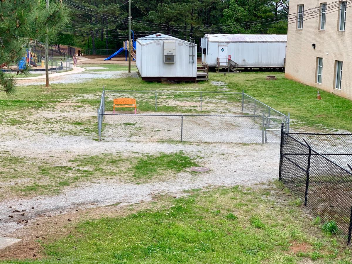 New Camp Creek Elementary School playground gives preK students
