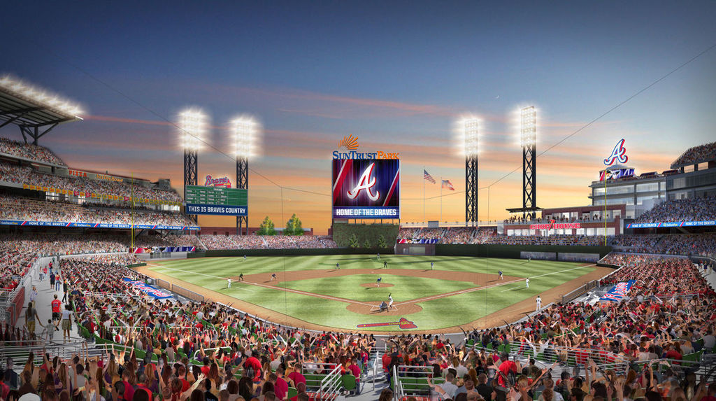 Suntrust Trust Park Inaugural Season Atlanta Braves Season Tickets