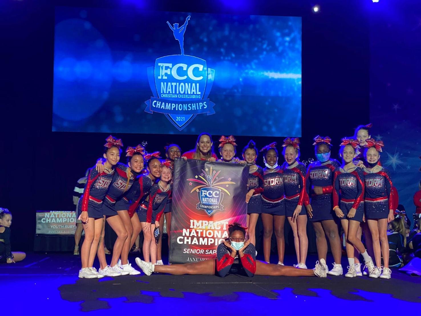 Providence Christian cheerleading program shines at FCC national