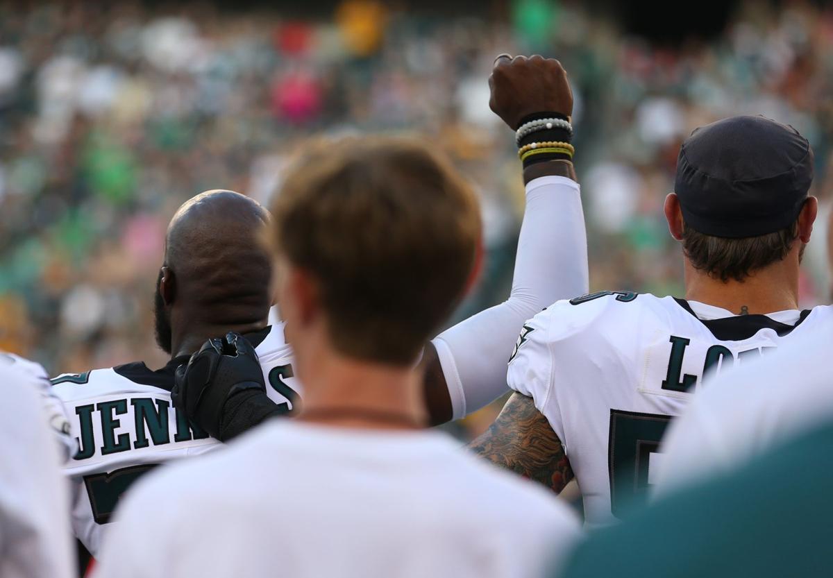 trump the nfl players are at it again as protests resume during