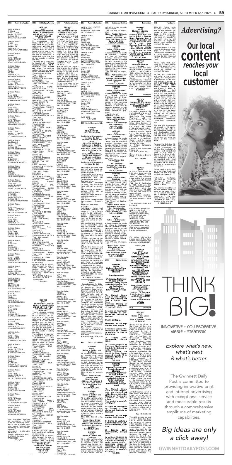 Page B9
