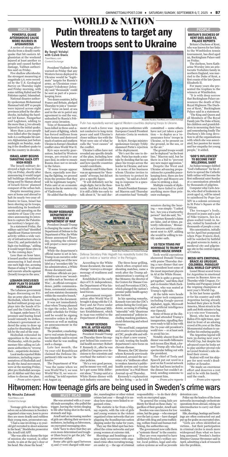 Page B7