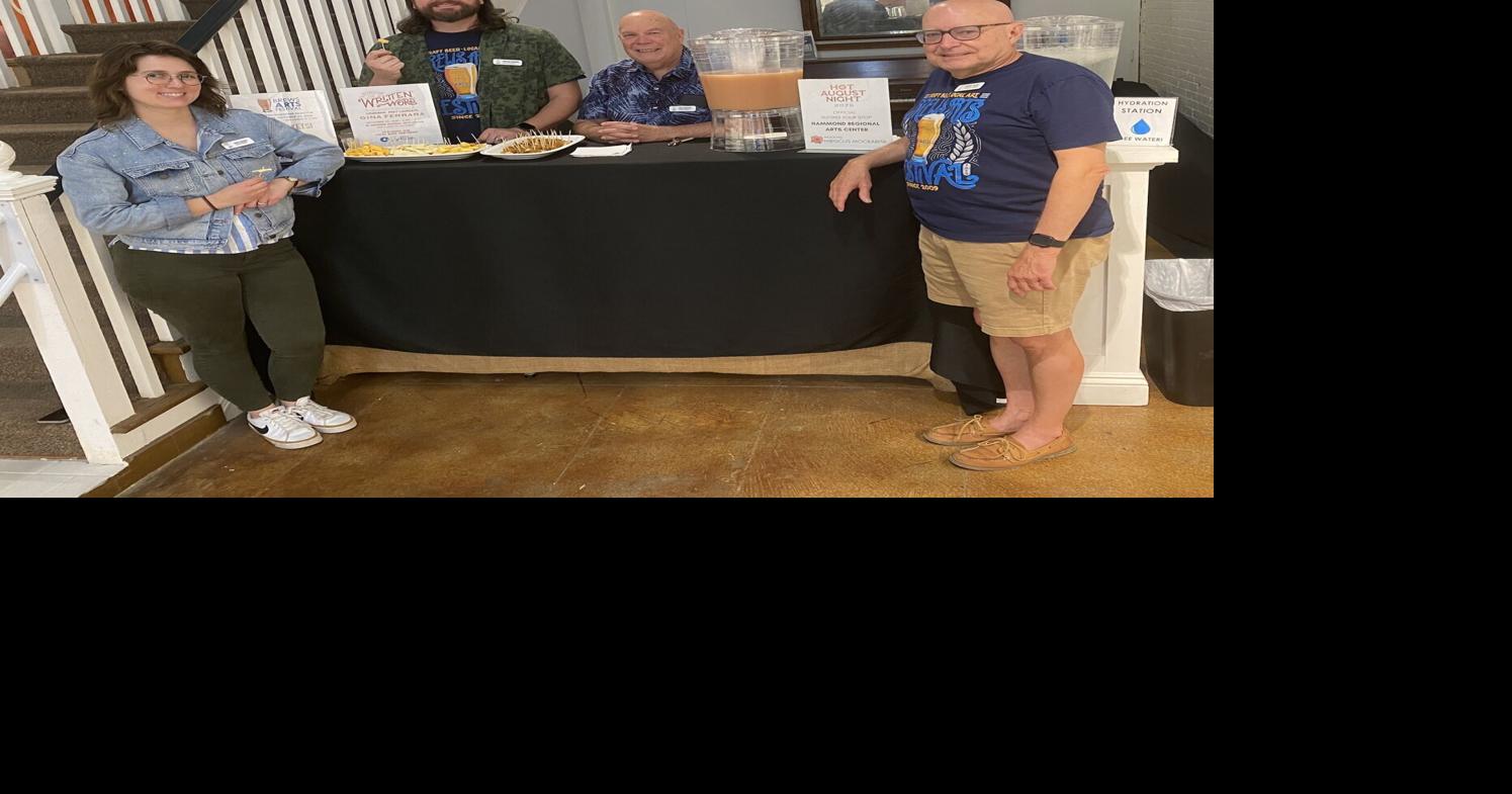 Arts center welcomes a hot August night