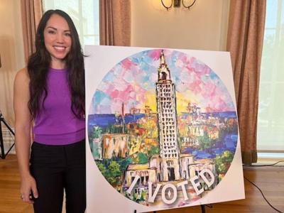 'I Voted' sticker wins national award