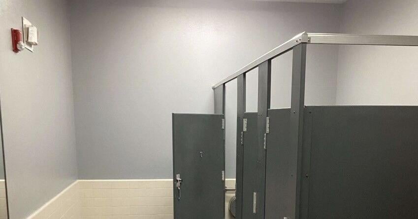 School restroom renovations almost done