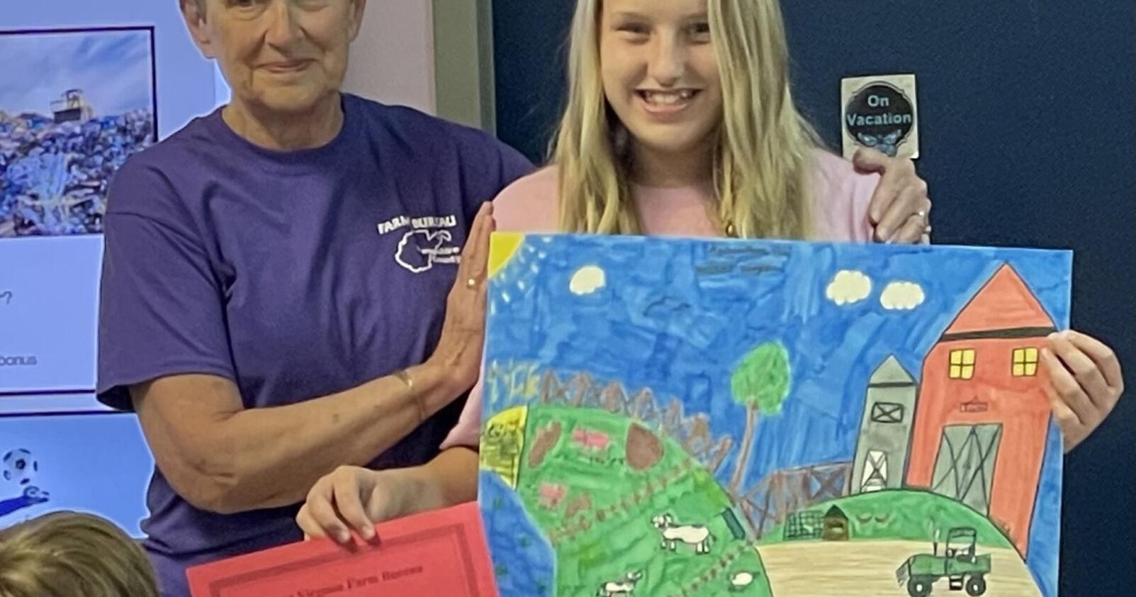 Farm Bureau poster contest awards - Vimarsana News