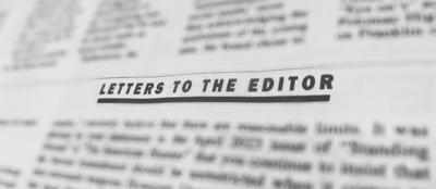 Letters to the Editor May 17 Opinion