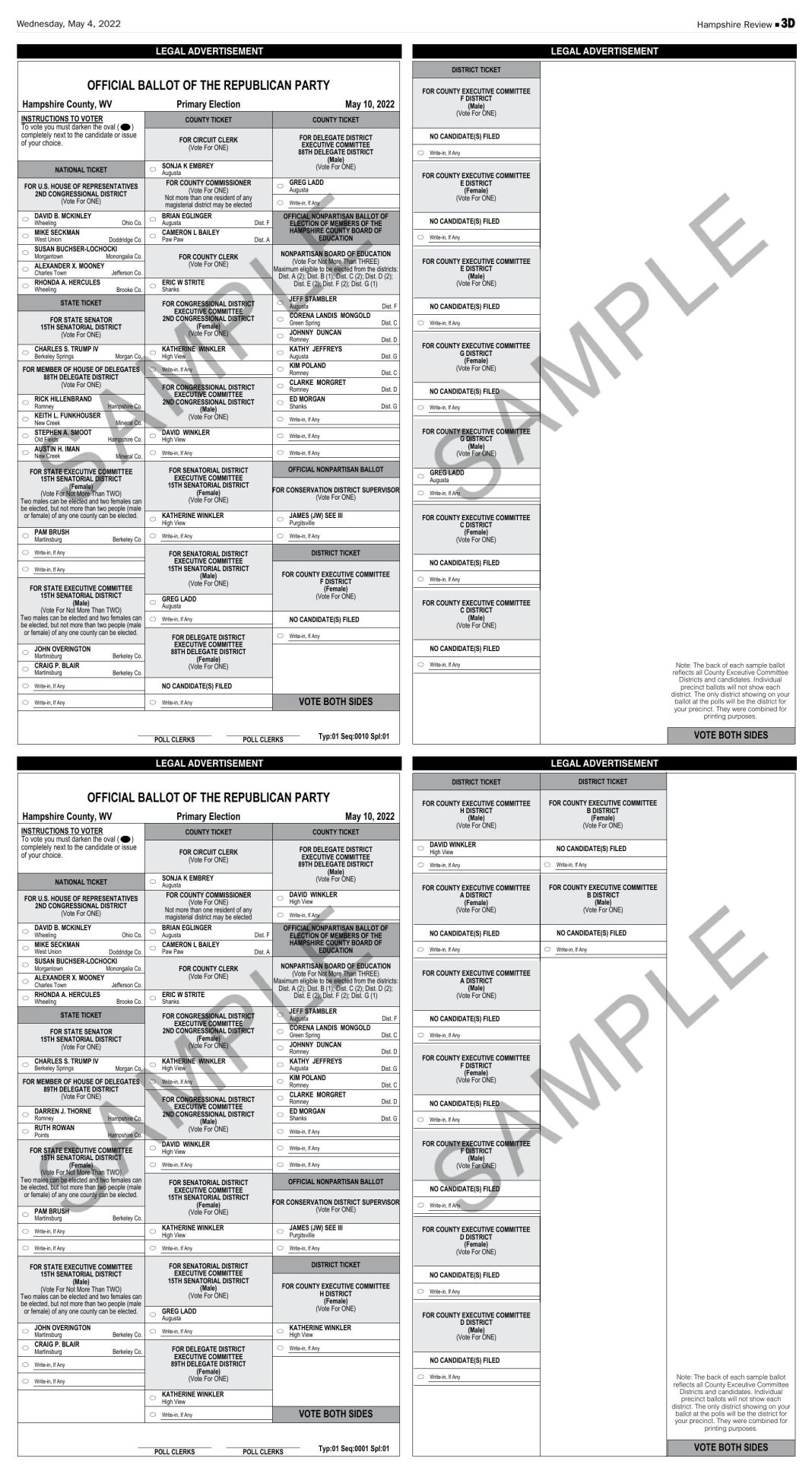 Republican Sample Ballot.pdf | | Hampshirereview.com