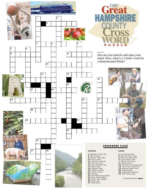 The Great Hampshire County Crossword Puzzle | Living ...
