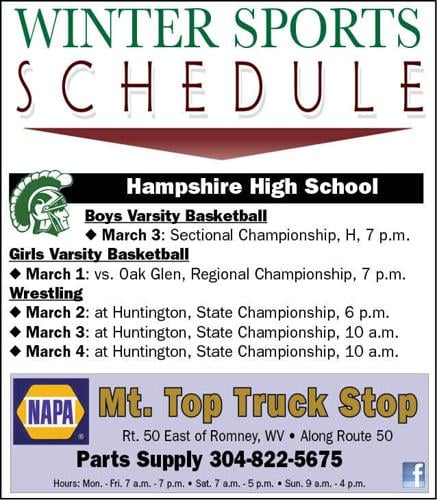 Sports Schedule - March 1-4