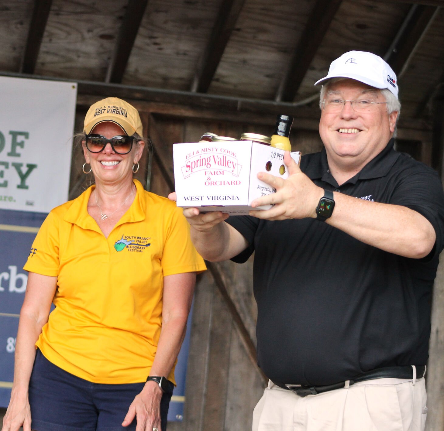 Governor Morrisey Graces South Branch Valley Bluegrass Festival