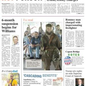 Page A01 | e-Edition | hampshirereview.com - Vimarsana News