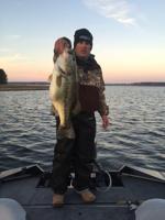 Durrett lands Caney lunker on windy day