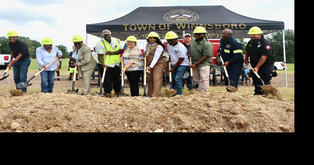 Groundbreaking held for Winnsboro recreational center