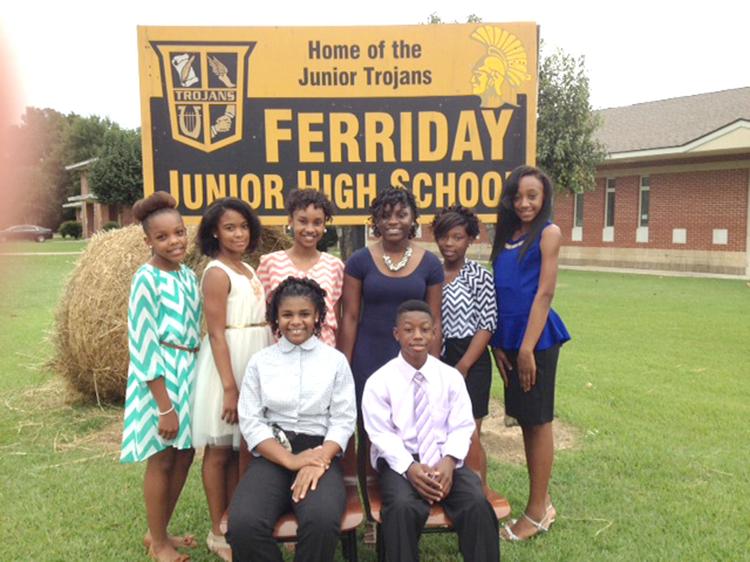 Ferriday Jr. High Court The Concordia Sentinel