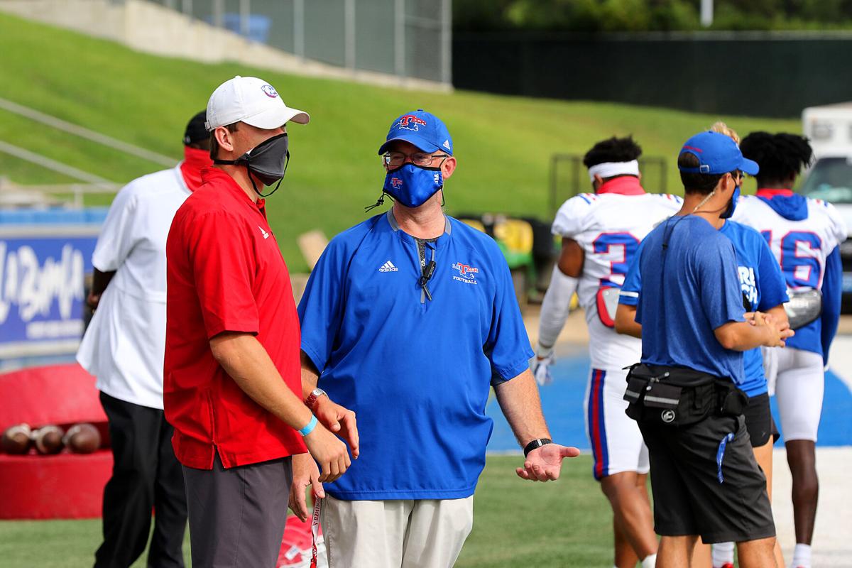 2020Sept1-LATechFBPractice
