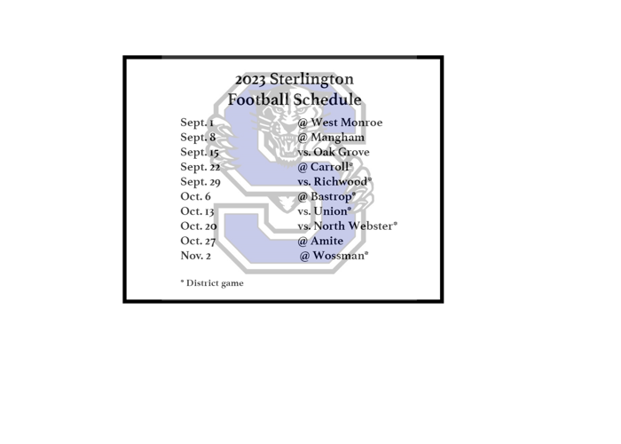 2023 FOOTBALL PREVIEW Sterlington looking to return to championship